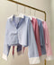 Casual Crop Stripes Shirts